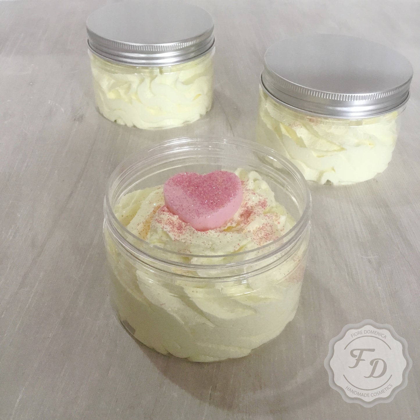 Whipped lemon cookie sugar scrub